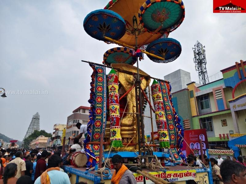 திருவண்ணாமலை கார்த்திகை தீபத் திருவிழா 2025 – நான்காம் நாள் காலை!