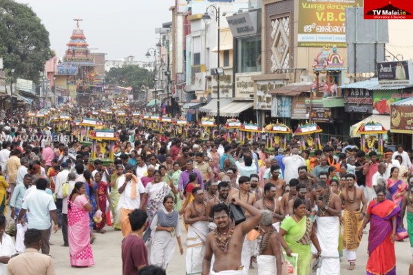 திருவண்ணாமலை கார்த்திகை தீபத் திருவிழா 2025 – ஆறாம் நாள் காலை!