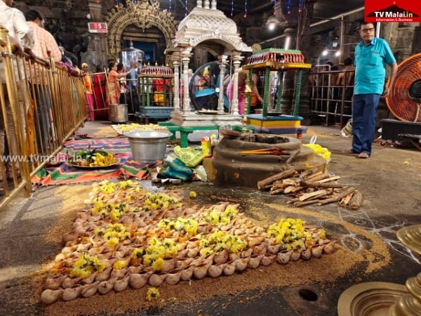 கார்த்திகை தீபத் திருவிழா – 3ம் நாள் 1,008 சங்காபிஷேகம்!