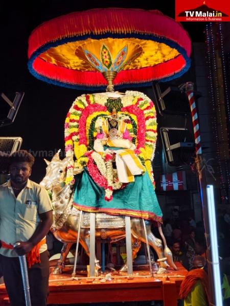 திருவண்ணாமலை கார்த்திகை தீபத் திருவிழா 2025 – நான்காம் நாள் இரவு! திருவண்ணாமலை கார்த்திகை தீபத் திருவிழா 2025 – நான்காம் நாள் இரவு!