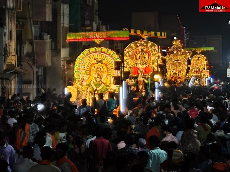 திருவண்ணாமலை கார்த்திகை தீபத் திருவிழா 2025 – நான்காம் நாள் இரவு! திருவண்ணாமலை கார்த்திகை தீபத் திருவிழா 2025 – நான்காம் நாள் இரவு!