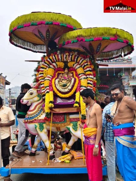 திருவண்ணாமலை கார்த்திகை தீபத் திருவிழா 2025 – ஐந்தாம் நாள் காலை!