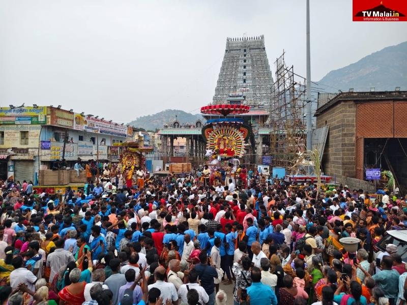 திருவண்ணாமலை கார்த்திகை தீபத் திருவிழா 2025 – ஐந்தாம் நாள் காலை!