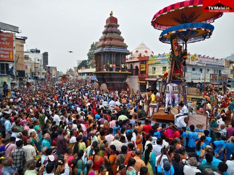 திருவண்ணாமலை கார்த்திகை தீபத் திருவிழா 2025 – ஐந்தாம் நாள் காலை!