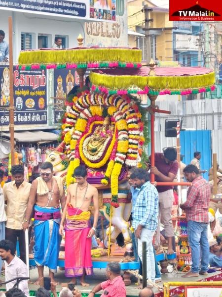 திருவண்ணாமலை கார்த்திகை தீபத் திருவிழா 2025 – ஐந்தாம் நாள் காலை!