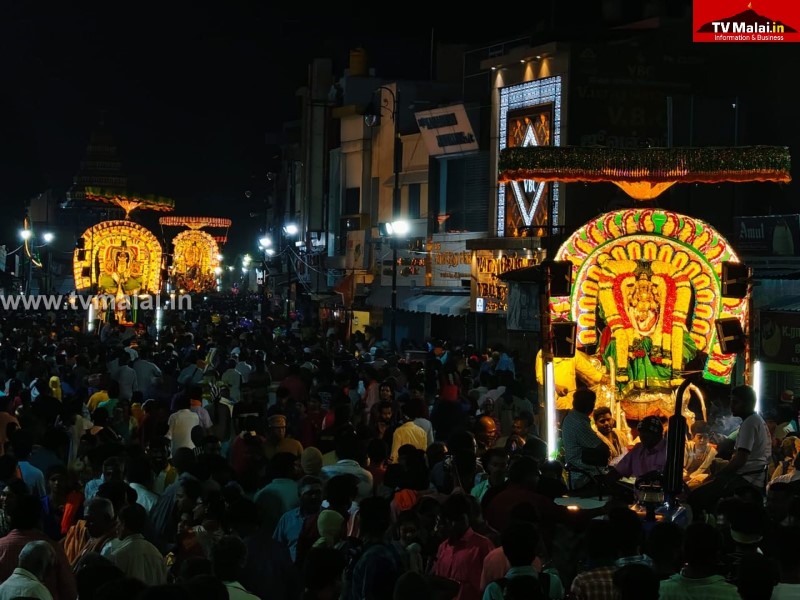 திருவண்ணாமலை கார்த்திகை தீபத் திருவிழா 2025 – ஐந்தாம் நாள் இரவு!