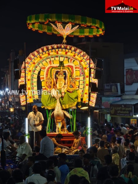 திருவண்ணாமலை கார்த்திகை தீபத் திருவிழா 2025 – ஐந்தாம் நாள் இரவு!