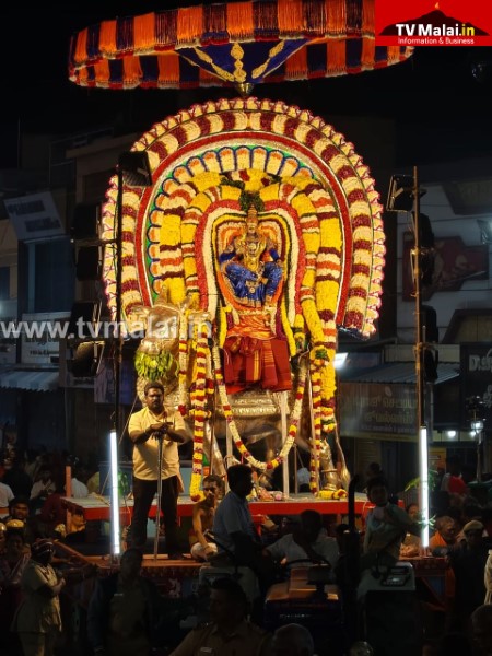 திருவண்ணாமலை கார்த்திகை தீபத் திருவிழா 2025 – ஐந்தாம் நாள் இரவு!