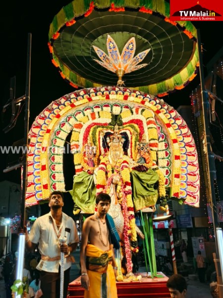 திருவண்ணாமலை கார்த்திகை தீபத் திருவிழா 2025 – ஐந்தாம் நாள் இரவு!