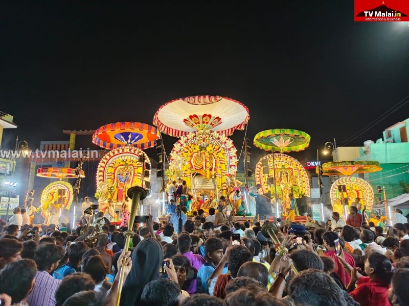 திருவண்ணாமலை கார்த்திகை தீபத் திருவிழா 2025 – ஐந்தாம் நாள் இரவு!