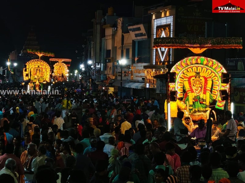 திருவண்ணாமலை கார்த்திகை தீபத் திருவிழா 2025 – ஐந்தாம் நாள் இரவு!