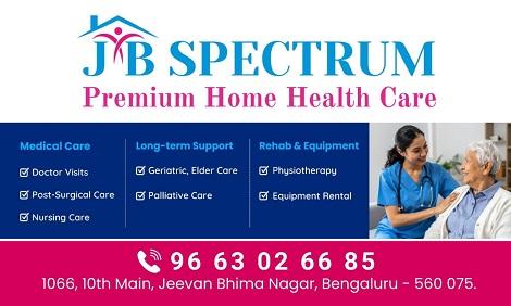 JB Spectrum Launches Premium Home Health Care Services in Bengaluru