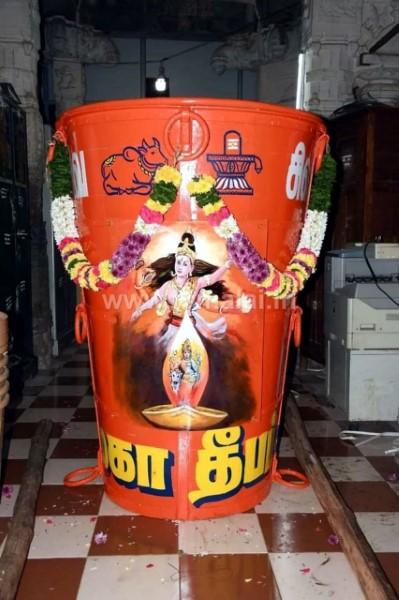 திருவண்ணாமலை திருக்கார்த்திகை தீபத்திருவிழா கொப்பரை தயார்!