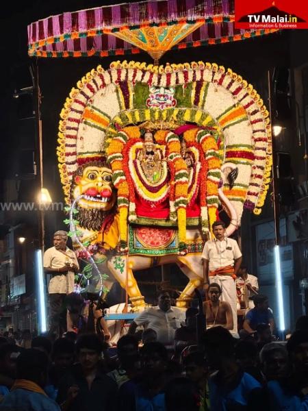 திருவண்ணாமலை கார்த்திகை தீபத் திருவிழா 2025 – மூன்றாம் நாள் இரவு!