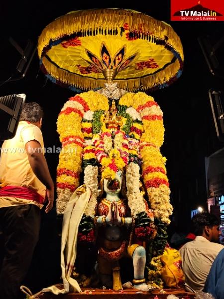 திருவண்ணாமலை கார்த்திகை தீபத் திருவிழா 2025 – பத்தாம் நாள் இரவு