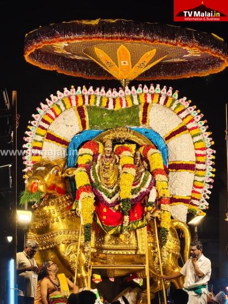 திருவண்ணாமலை கார்த்திகை தீபத் திருவிழா 2025 – பத்தாம் நாள் இரவு