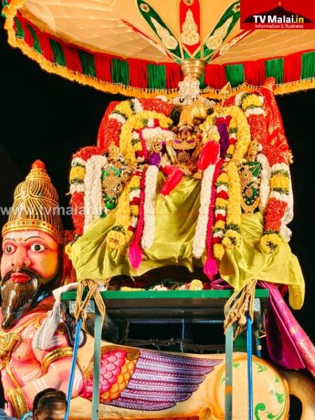 திருவண்ணாமலை கார்த்திகை தீபத் திருவிழா 2025 – ஒன்பதாம் நாள் இரவு!