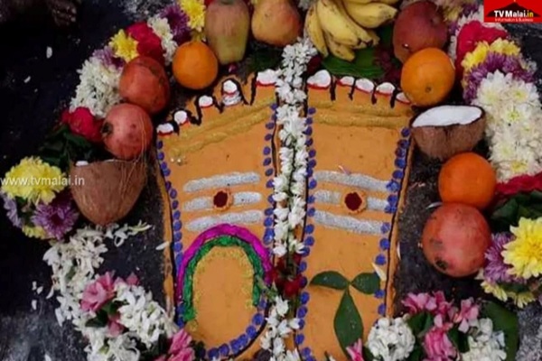 கார்த்திகை தீப விழா: கொப்பரை எடுத்துச் செல்லும் காட்சி!