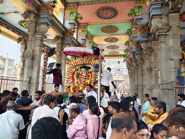 உத்தராயண புண்ணிய கால பிரம்மோற்சவம் – 10ஆம் நாள் தீர்த்தவாரி! உத்தராயண புண்ணிய கால பிரம்மோற்சவம் – 10ஆம் நாள் தீர்த்தவாரி!