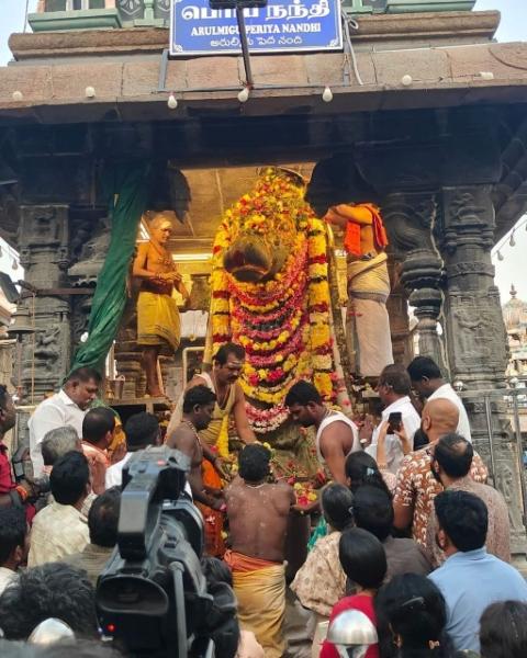 திருவண்ணாமலை அருணாச்சலேஸ்வரர் கோவிலில் பங்குனி மாத அமாவாசை பிரதோஷம்!